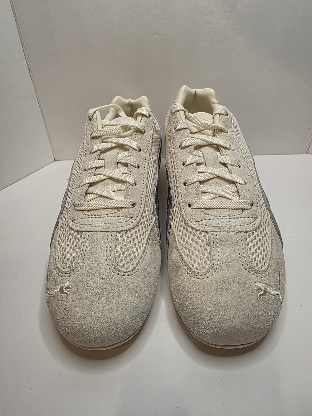 Puma Speedcat Premium sneakers "Frosted Ivory/Matte Silver" Size 9W - Picture 3 of 6